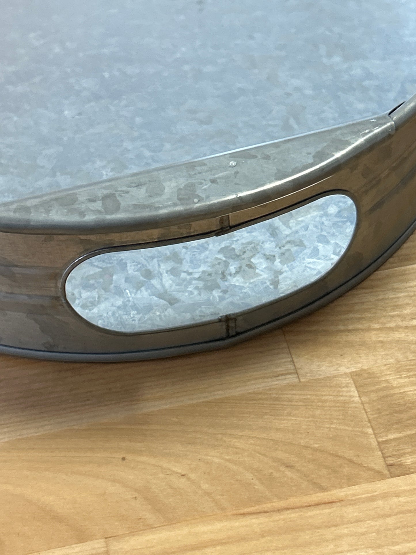 Better Homes and Gardens 22” Galvanized Serving Tray