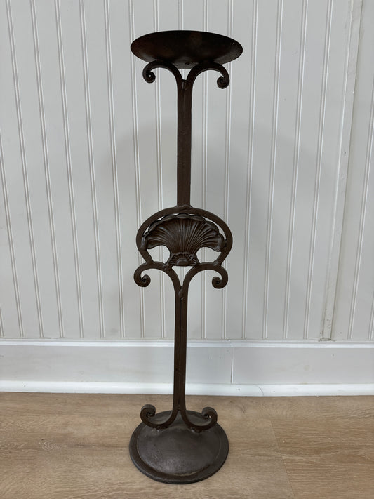 Cast Iron Candle Holder