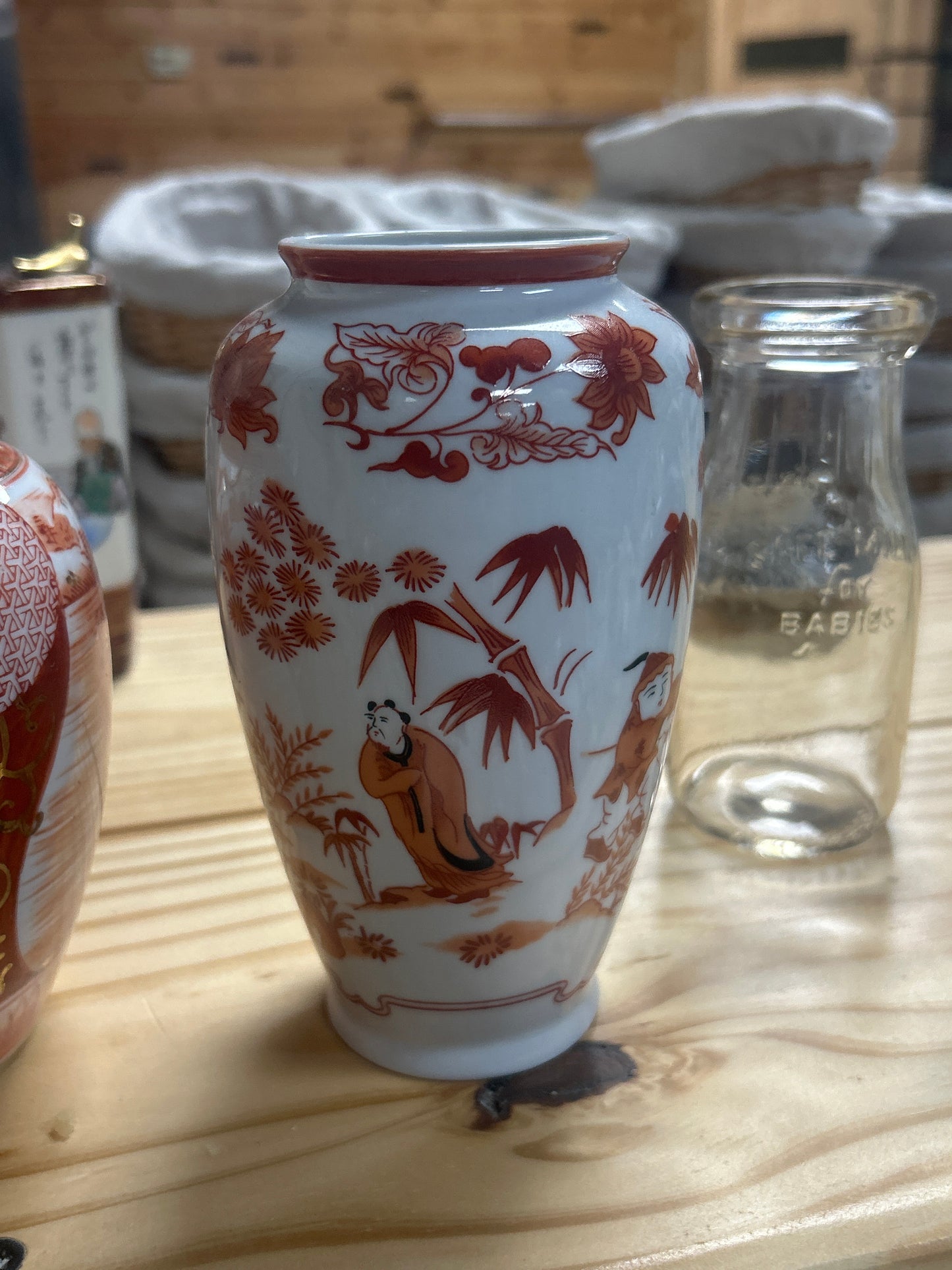PORCELAIN VASE UNMARKED