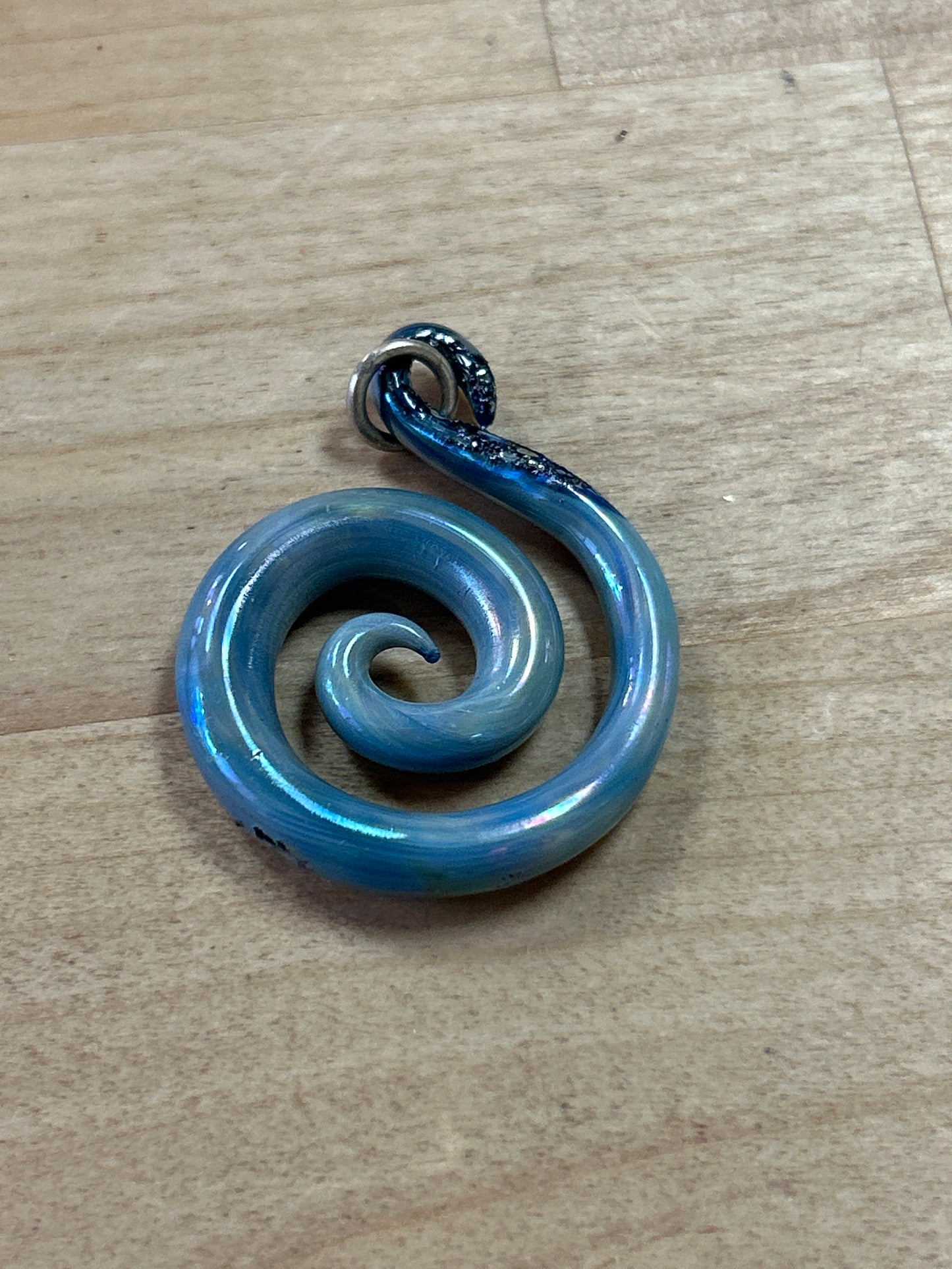 Swirling Pendant Blue (preowned)