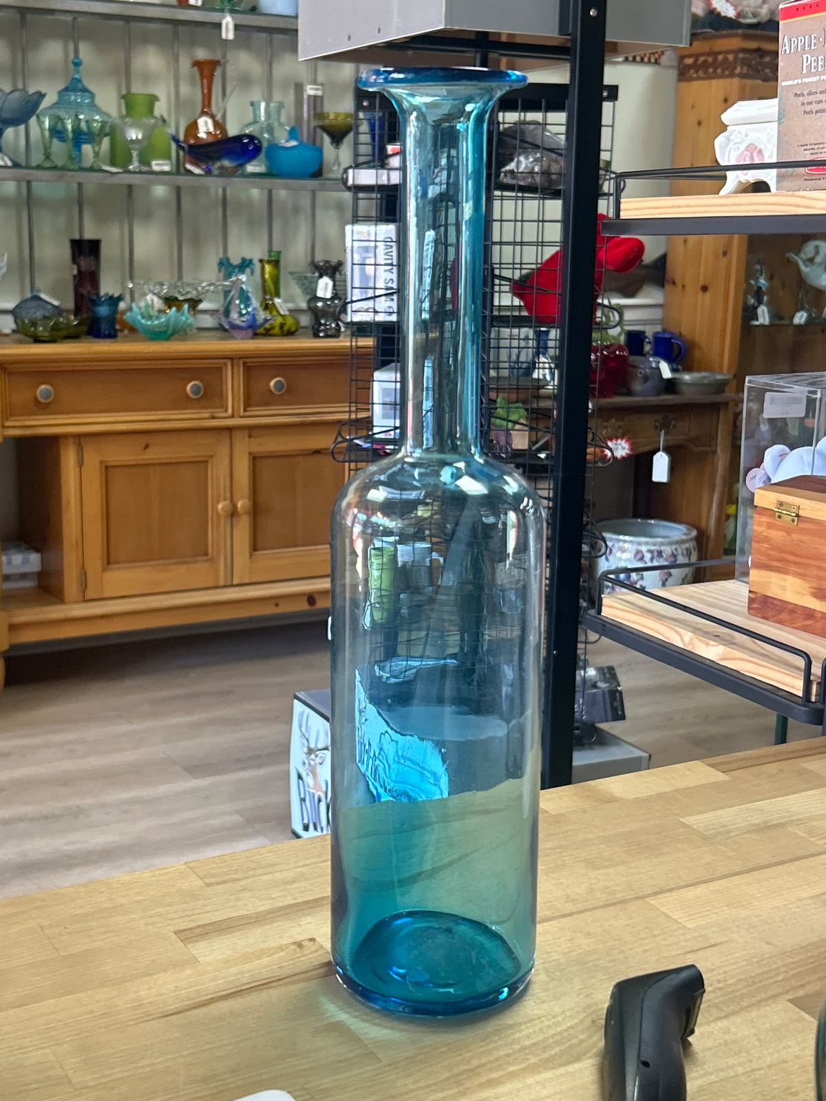 Blue Flower Vase