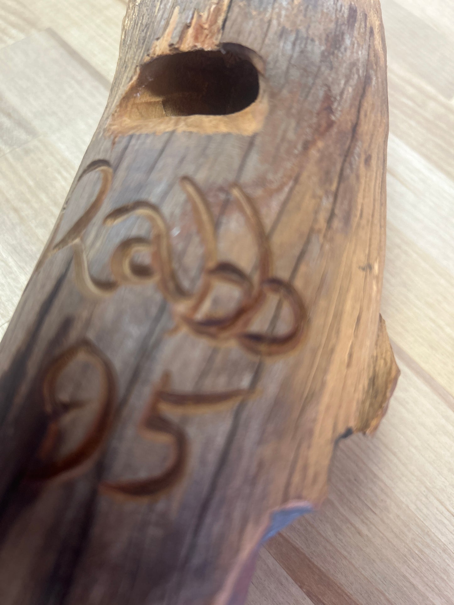Stuart Taylor RABB American 20th c Wood Spirit Carving Face