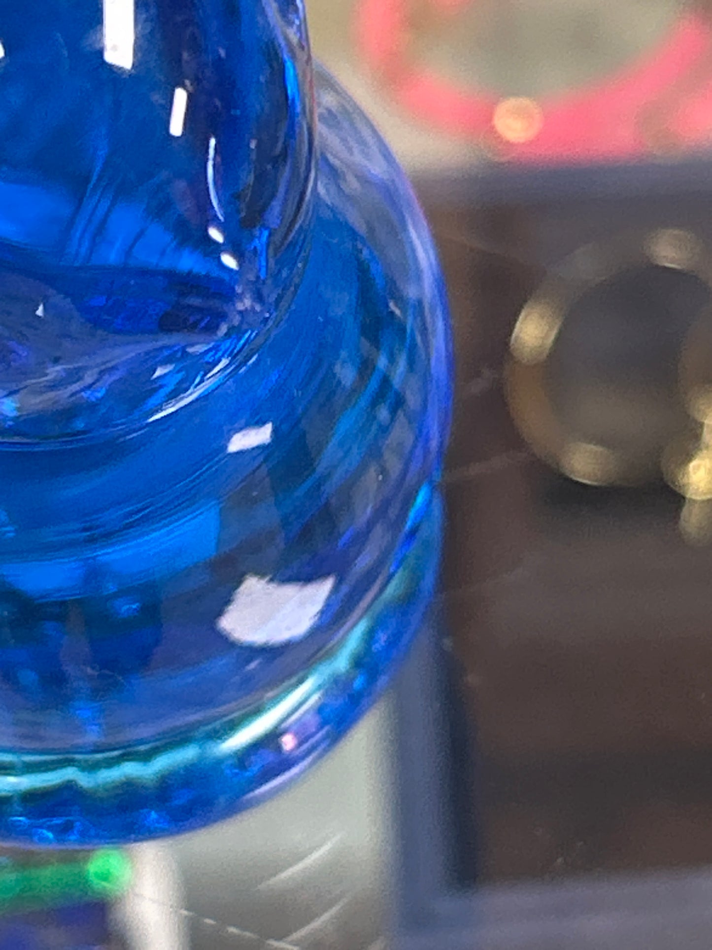 Vintage Leo Ward Glass Cobalt Bluebird of Happiness 1985 Figurine