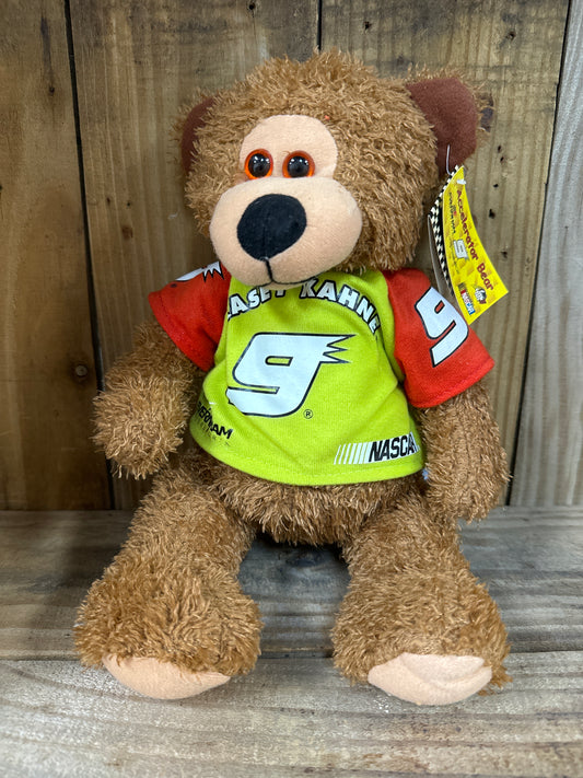 NASCAR Accelerator Bear #9 Kasey Kahne w/Tags Green Mountain Dew Shirt