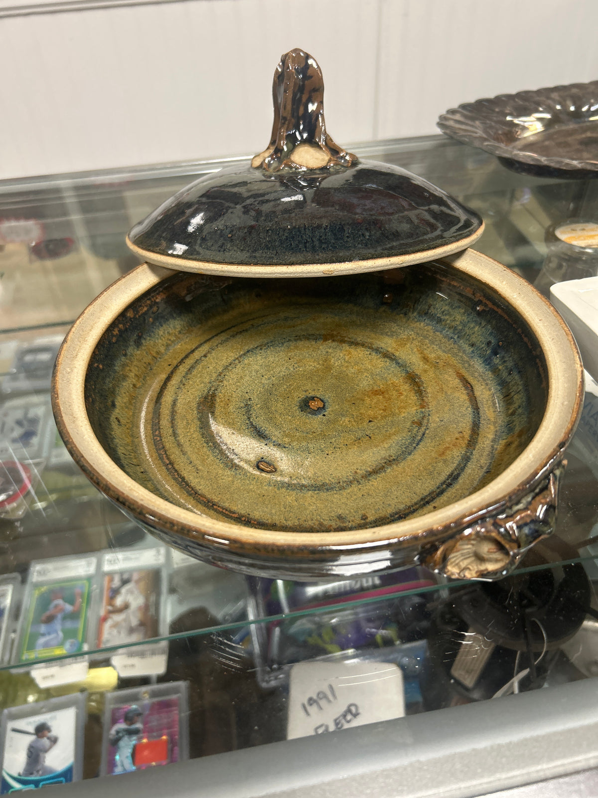 Studio Bowl w/lid Sign Bottom