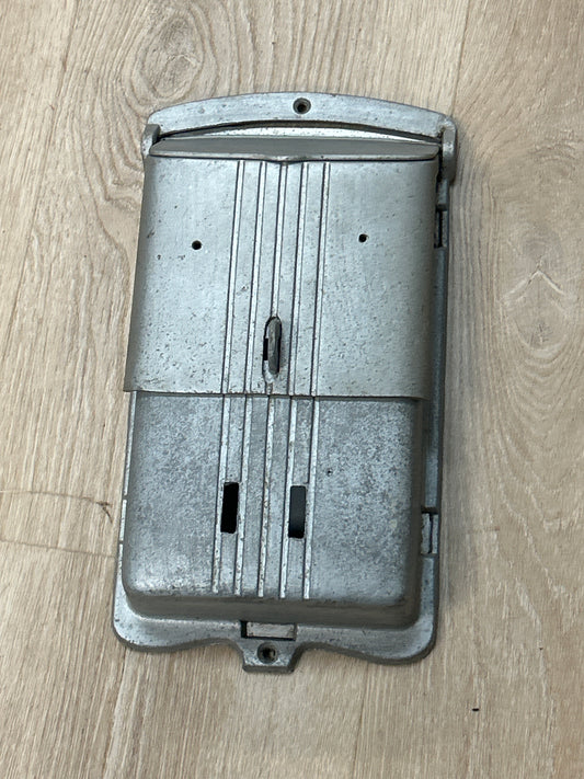 Vintage Slotted Aluminum Wall Mailbox