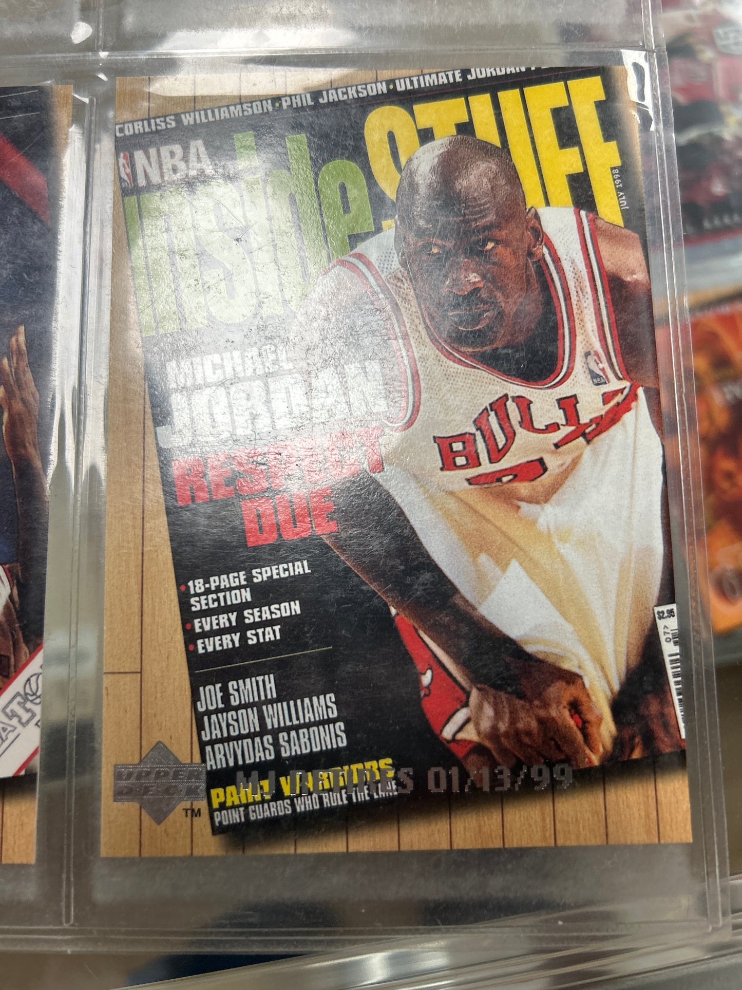Upper Deck Jordan Jumbo Card “C21”
