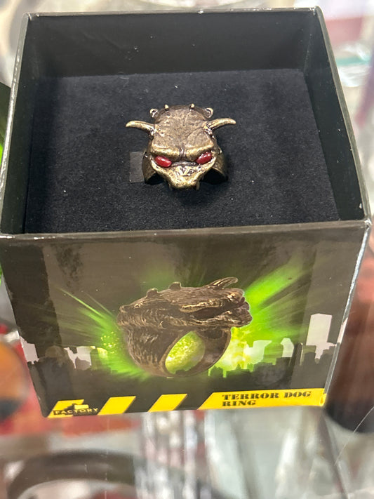 Rare Ghostbuster Terror Dog Ring medium size 10 New In Box