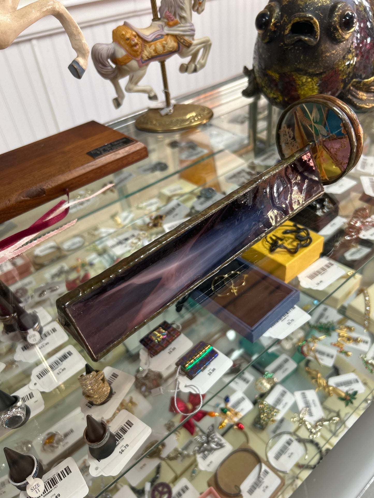 Vintage Two Wheel Kaleidoscope (Judy Wisdom 1983) NICE