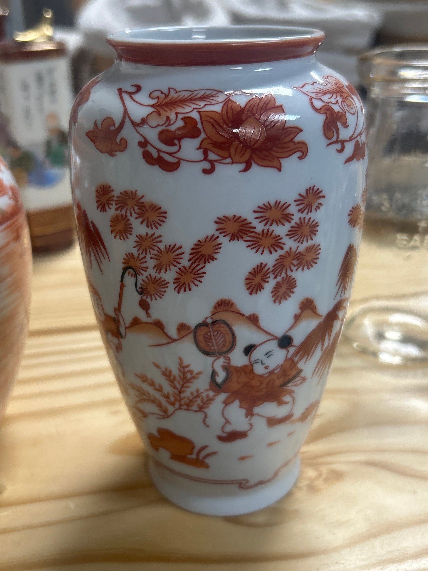 PORCELAIN VASE UNMARKED