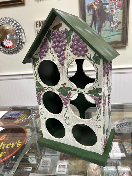 Wine Bottle Holder Grapes