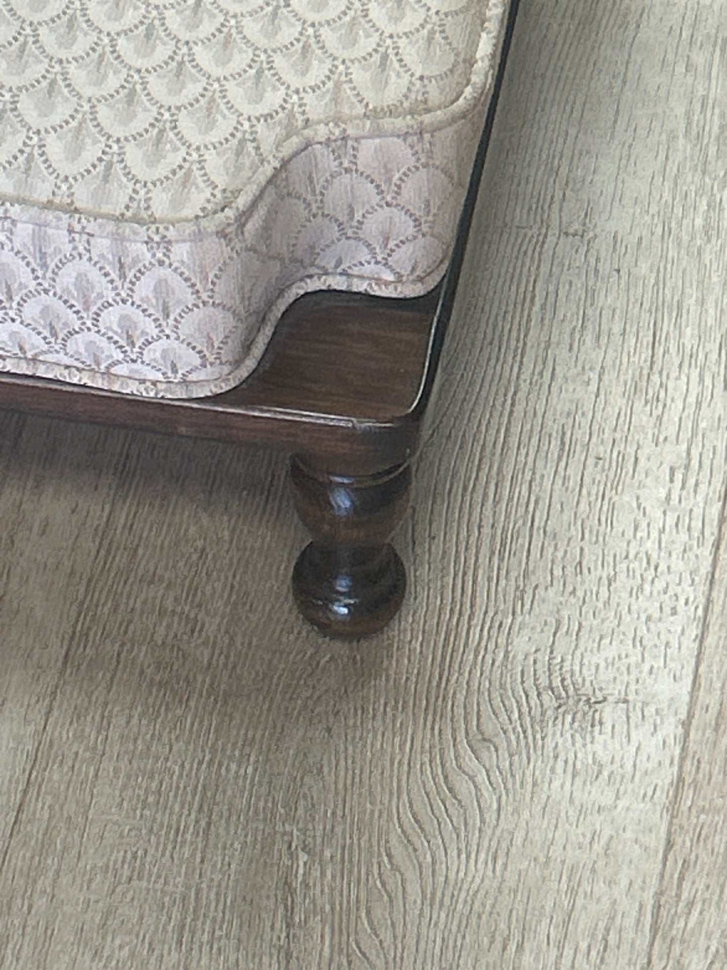 Vintage Turned Wood Ethan Allen Stacking Stools, Set of 3