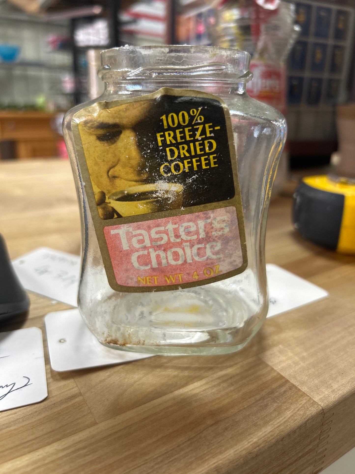 Vintage Taster’s Choice Jar