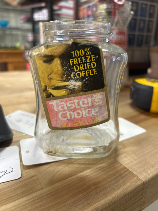 Vintage Taster’s Choice Jar