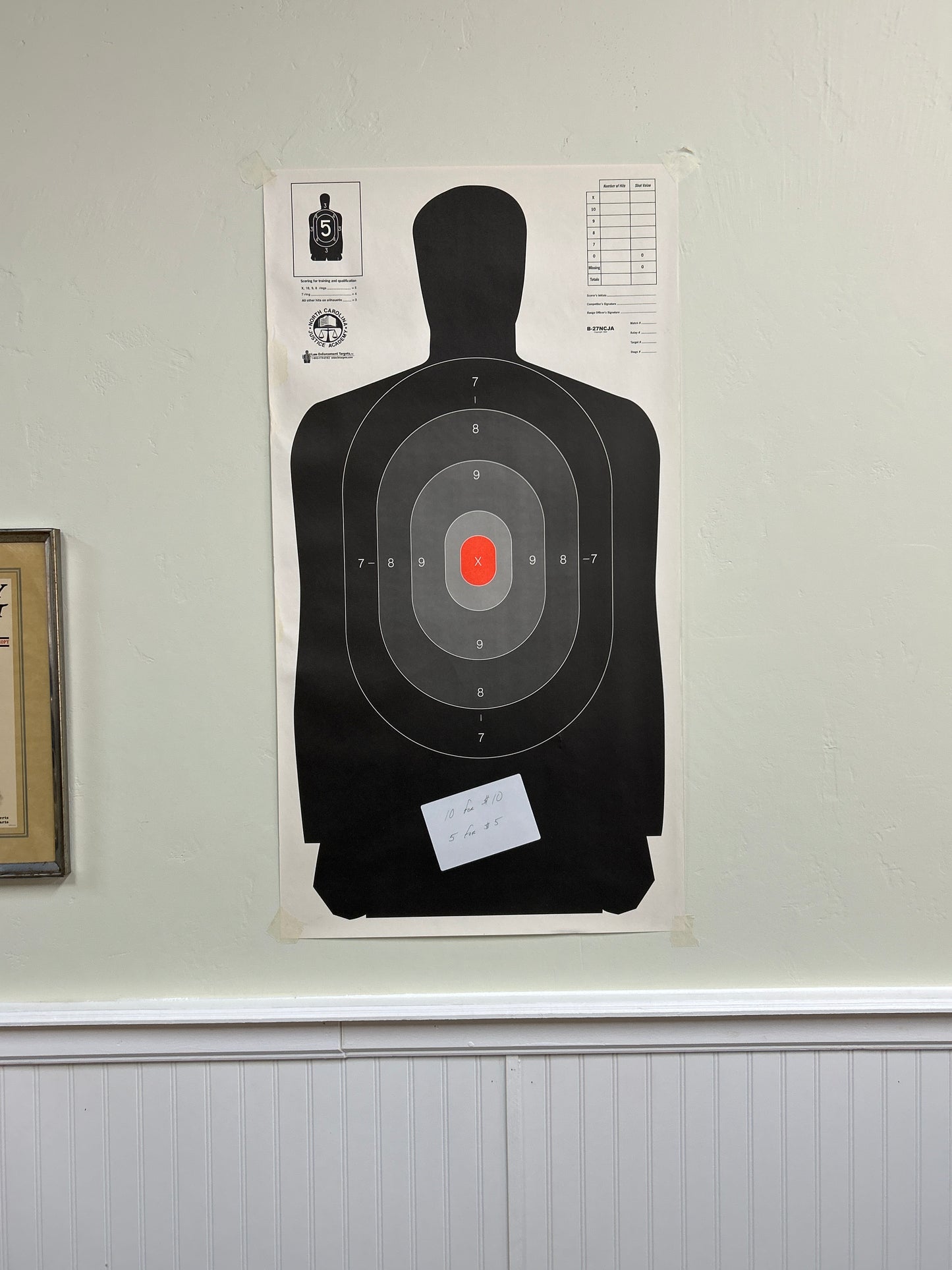 Silhouettes Targets 5pc