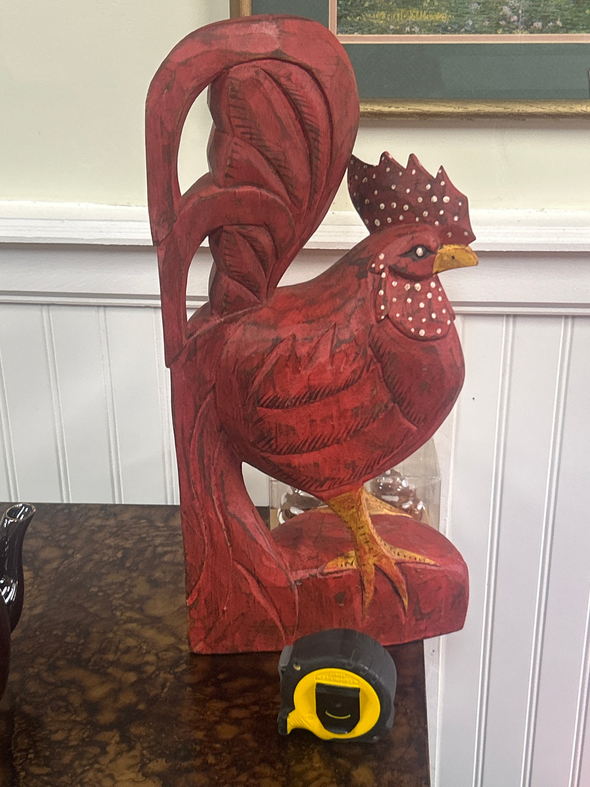 Carved Rooster