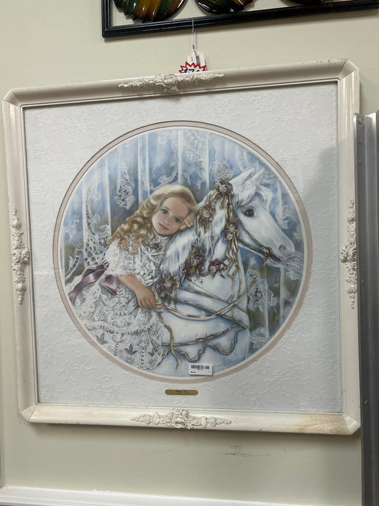 Lady Tess (Corinne Layton) print signed 30x30”