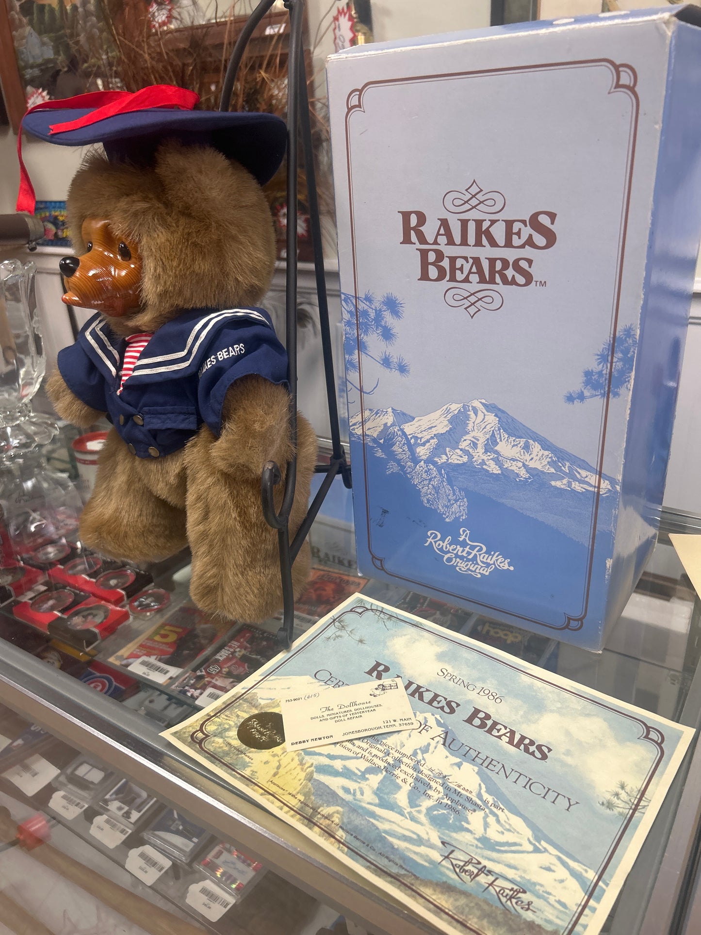 Raikes Original Bear Christopher- W/Box 1530/15000 Paperwork
