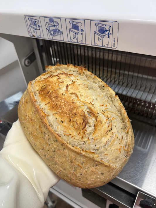 Italian Herb & Parmesan Cheese Sourdough Bread
